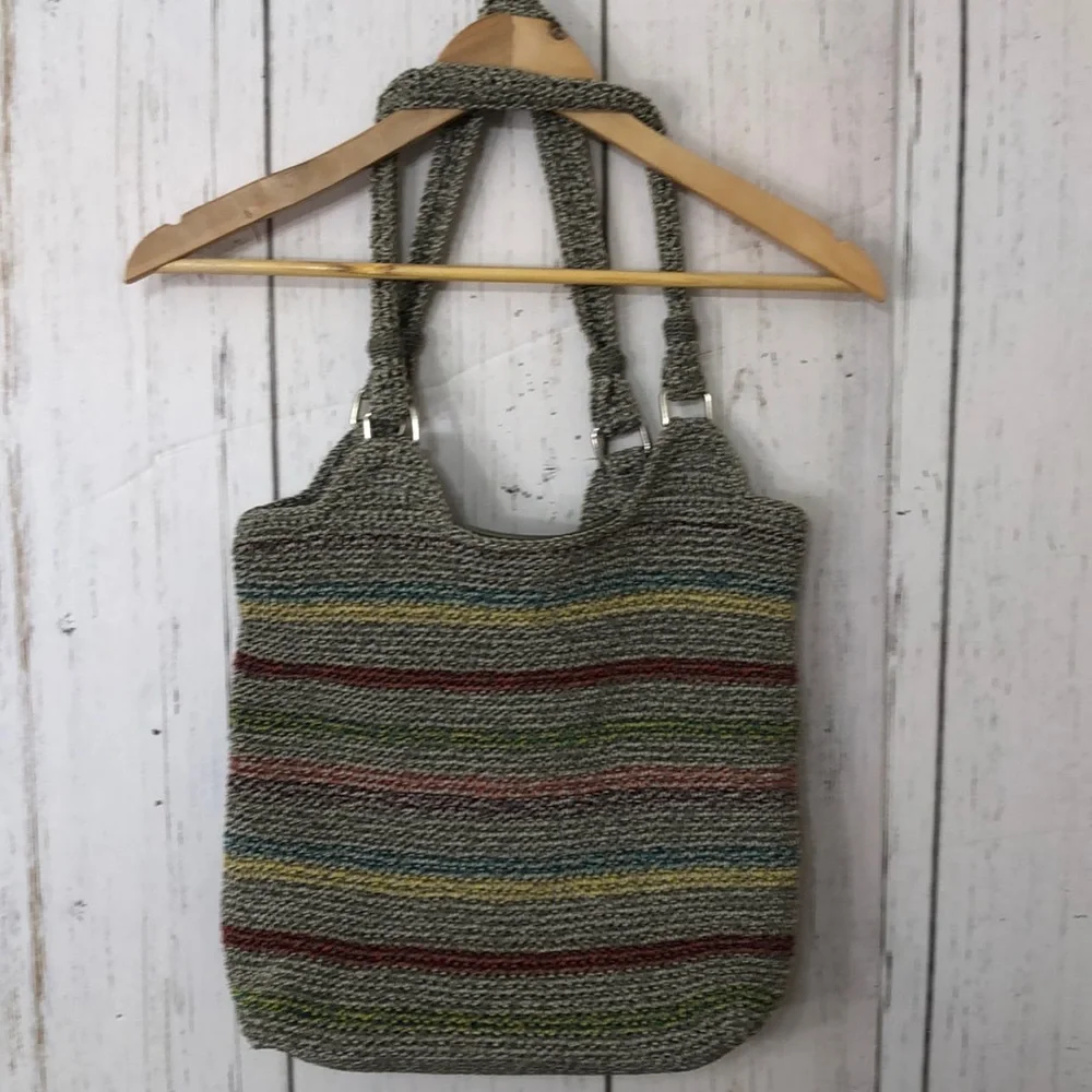 The Sak Hand crocheted Hobo Bag Purse